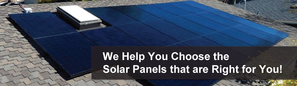 Efficient SunPower Black Panels